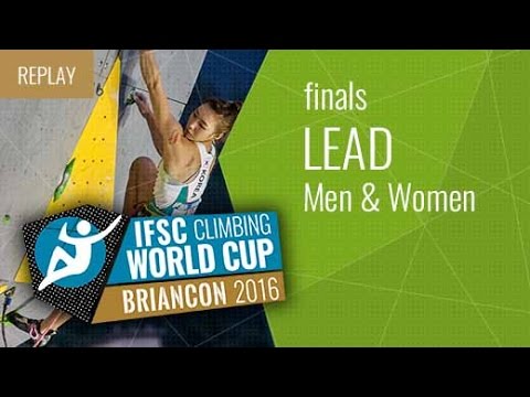IFSC Climbing World Cup Briançon 2016 - Lead - Finals - Men/Women