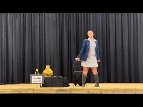 Monoloog: n’ juffrou kan maklik’n moordenaar wees!