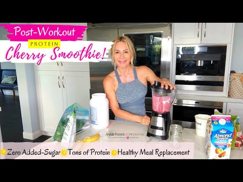 Cherry Protein Smoothie | Post-Workout Fuel