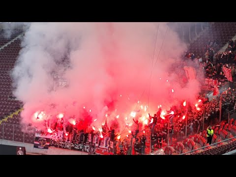 20.03.2022 Servette FC - FC Sion, Pyro / Pyrotechnik & Support