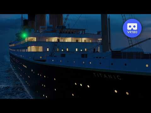 Titanic Sinking Anniversary 1912 VR180 in 3D 4K