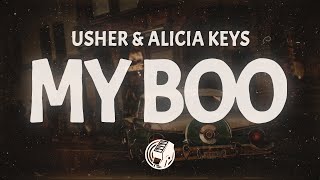 Usher - My Boo (Lyrics) ft. Alicia Keys