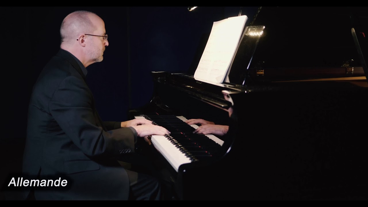 Ron Guthrie, piano -  Partita No 4 in D major, BWV 828, by J.S. Bach