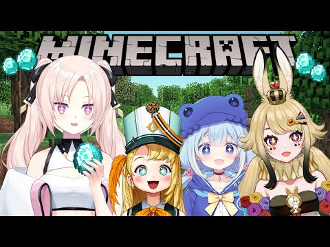Insane Minecraft collab with Iku Hoshifuri! 😱