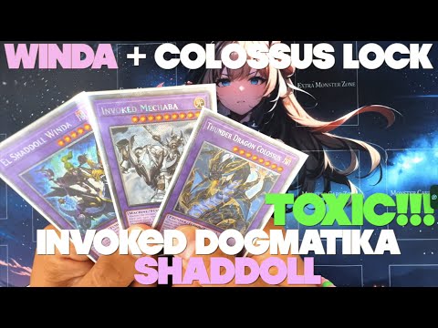 $25 Invoked Dogmatika Shaddoll Yugioh Deck Profile│Colossus & Winda Floodgates│Opponent Can’t Play│
