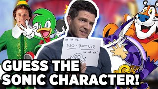 Sonic The Hedgehog Movie: Guess The Sonic Character With Jeff Fowler | Sonic The Hedgehog Interview video