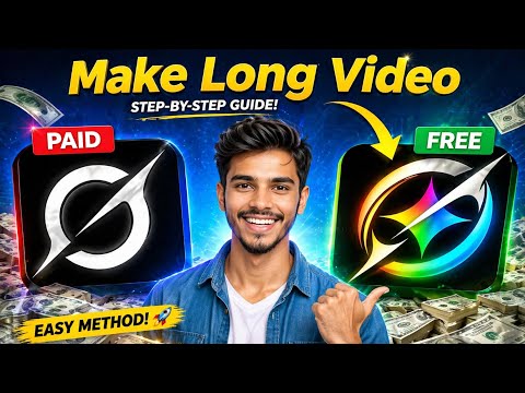 AI Video Kaise Banaye? how to make long form videos with ai | 