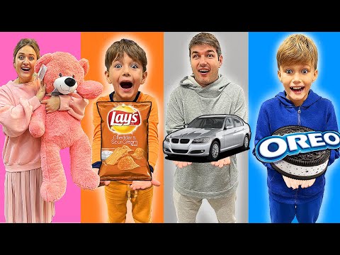 Kaufe alles in deiner Farbe/Farbenfrohe Herausforderung