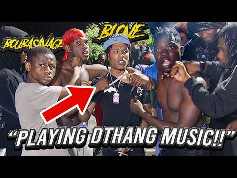 I SANG DTHANG MUSIC IN FRONT OF BLOVEE & BOUBASAVAGE AND THIS HAPPENED...