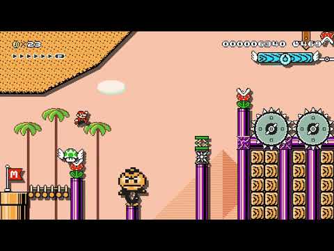 Arizona Platforming by Z-WINNER 🍄Super Mario Maker 2 ✹Switch✹ #ccf