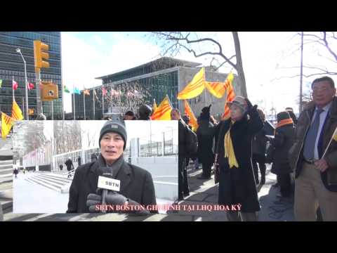 SBTN BOSTON Cùng với Blogger Điếu Cày Nguyễn Văn Hải làm việctại Nhân Quyền Tại LHQ