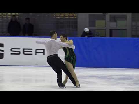 Four Nationals Championships 2019: Natalia Kaliszek and Maksym Spodyriyev (POL) - ID Sen Rhyt D.