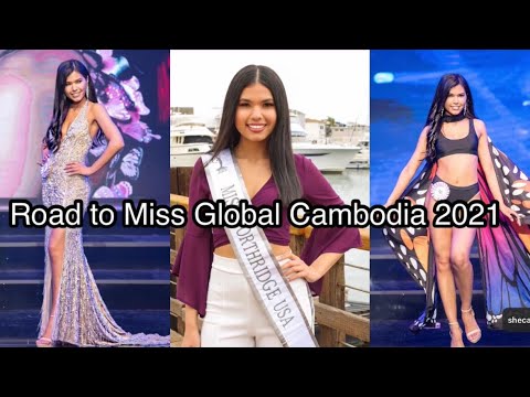Road to Miss Global Cambodia 2021. Jasmine Vitacco.
