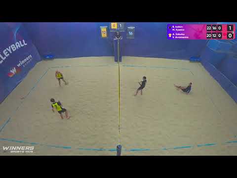 07:35 B.Isakov / M.Kyselov - A.Zabuha / V.Avramenko | Winners Beach Volleyball