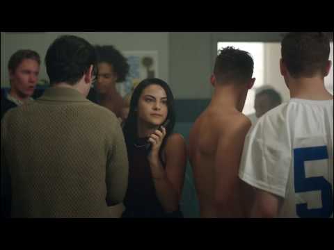 Veronica walks into the boys locker room and stumble into Archie