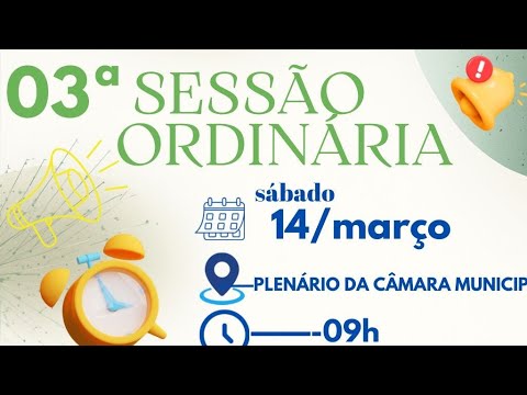 03ª SESSÃO ORDINÁRIA 2026