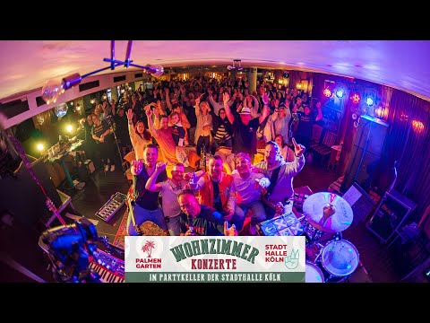 Palaver Wohnzimmerkonzert 2025 im Palmengarten der Stadthalle Köln