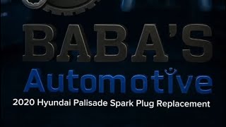 2020 Hyundai Palisade Spark Plug Replacement