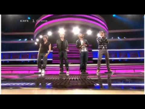 X Factor 2010 DK live show 1 - In Joy "Down"
