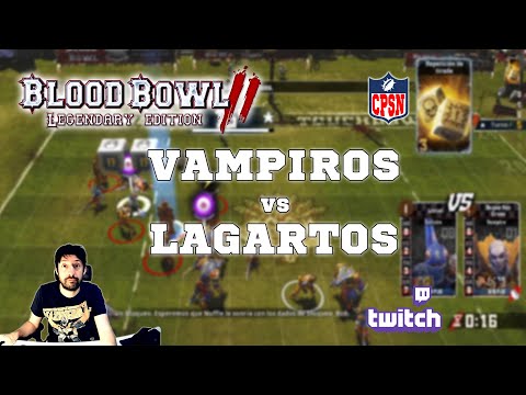 BLOOD BOWL 2 - Vampiros vs Hombres Lagarto