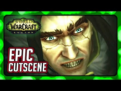 WOW Legion 🌟 Varian's Death Cutscene - Alliance Broken Shore Cinematics (Legion Pre-Launch Event)