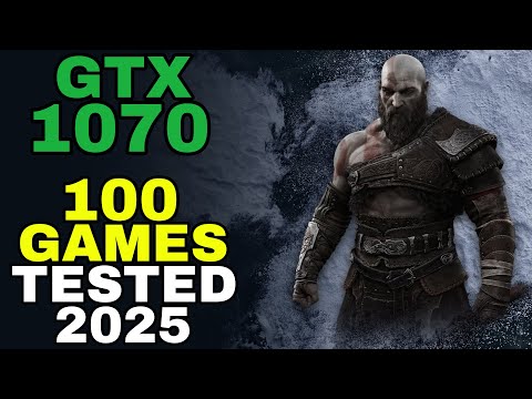 GTX 1070 VS 2025 | Test in 100 Games | 1080p