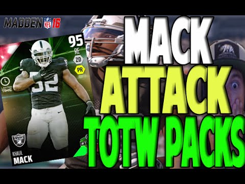 MASSIVE PACK OPENING FOR THE MACKSTER!! | MADDEN 16 ULTIMATE TEAM PACK OPENING