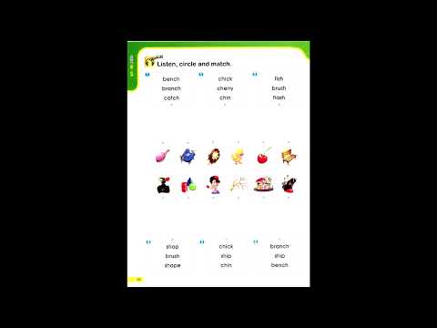 Phonics 4 page  68  #smart  phonics4  unit7  sh   ch