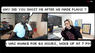 xQc Gets Cooked by Jidion for Ghosting Him after Making Plans to Catch a Predator Together