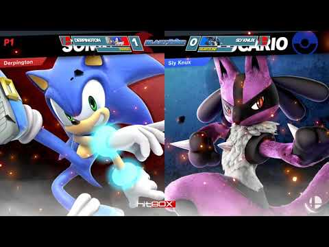 PSG Blastzone: Derpington (Sonic) vs Sly Knux (Lucario) - Swiss [Stream]