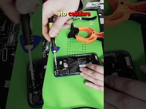 Telefono Xiaomi Redmi Note 8T, il touch fa il pazzo, Sostituzione display con frame #riparazione