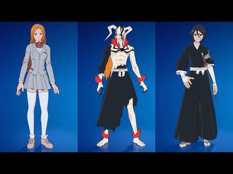 New Bleach Fortnite Skins (Full Showcase)