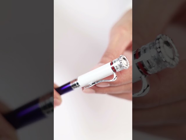 6 قلم التاج | THE CROWN (مكس الفضي)