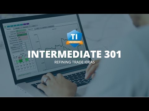 TI University Intermediate 301—Refining Trade Ideas