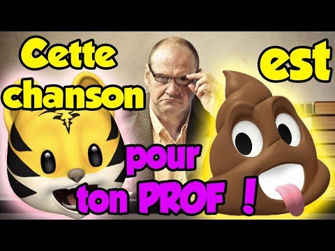 LES ANIMOJIS - LA CHANSON POUR LES PROFS