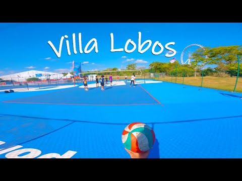 Volleyball at Villa Lobos Park - Sao Paulo Brazil - Part 1