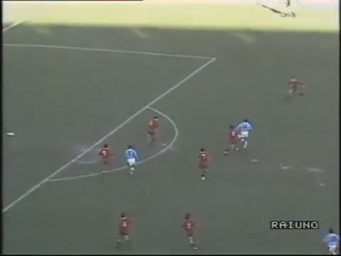Lazio 1-1 AS Roma - Campionato 1990/91