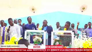 GRANDE PRIERE BIMENSUELLE GODE SABOU- HOTE REV PAST SAMUEL SAWADOGO- ORATEUR DR JEAN MARIE BADIEL