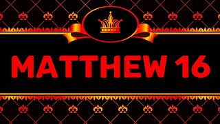 MATTHEW 16 (NIV) by Max McLean