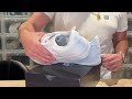 Unboxing Nike Air Force 1 Low Retro PRM Premium Triple White Style IM3078 100
