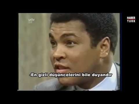 Muhammed Ali'nin "Koruman var mı?" sorusuna yanıtı