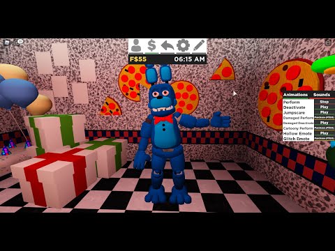 Freddy's Ultimate Roleplay - OC Creator - Unwithered Bonnie