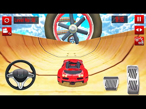 Mega Ramp Car Stunts 2021 - Impossible Racing Tracks 3D - Android Gameplay