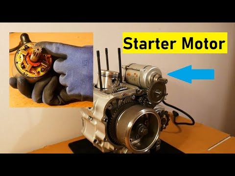 How a Starter Motor works