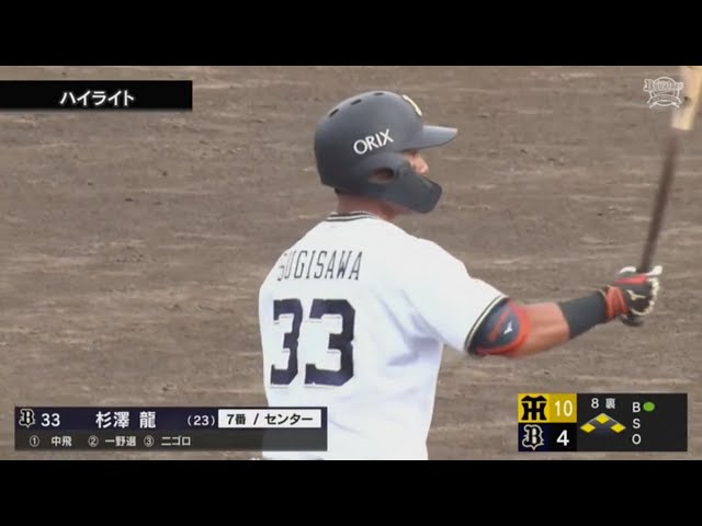 【ファーム】9月2日 オリックス・バファローズ 対 阪神タイガース ハイライト