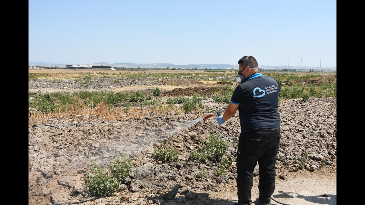 Büyükşehir İlaçlama Ekipleri 7/24 Sahada