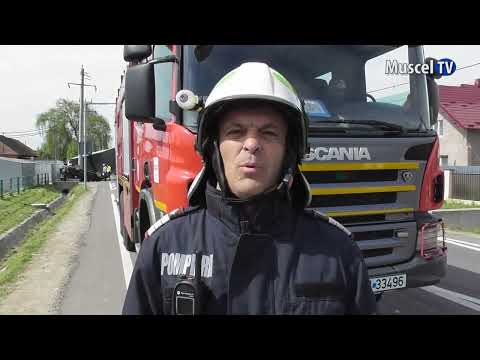 Jurnal MUSCEL TV 06.05.2022 Mașină răsturnată la Stâlpeni