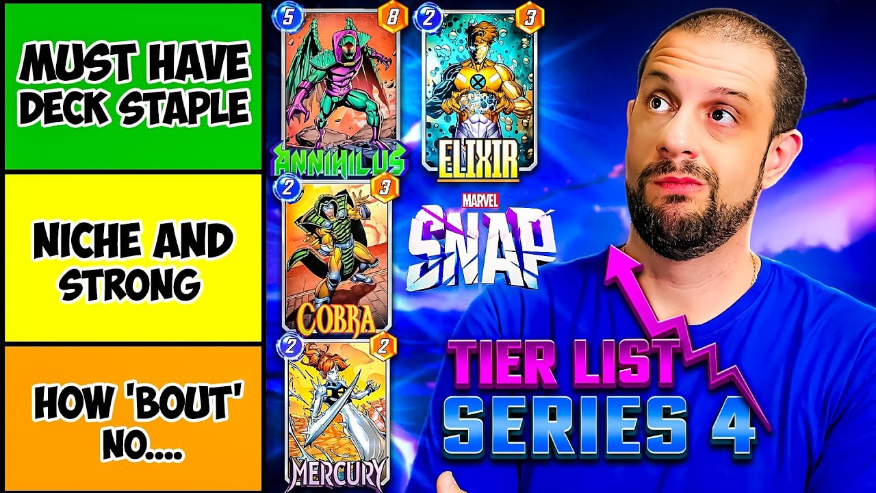 Marvel Snap Series 4 Tier List – Best & Worst Cards thumbnail