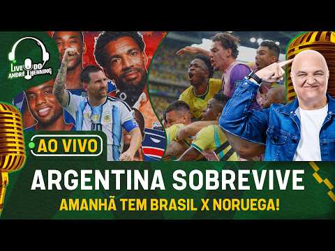 AO VIVO: CABO VERDE FAZ HISTÓRIA, MAS ARGENTINA PASSA; TUDO DE BRASIL X NORUEGA; FRANÇA EM CAMPO!