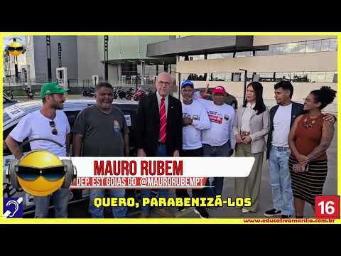 Tv Educativa de Marília S.P Rumo a Cop 30 2025 Goiania Go Dep Estadual Mauro Rubem PT GO